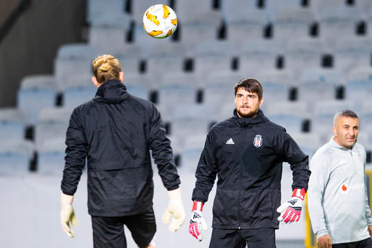 Goalkeeper Tolga Zengin of Besiktas