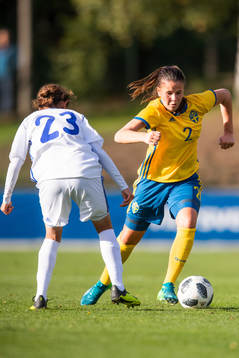 Sveriges Josefin Harrysson och Kazakstans Assel Kubessova