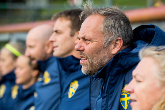 Sveriges förbundskapten Anders Johansson