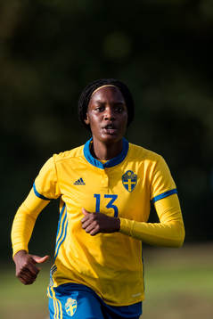 Sveriges Evelyn Ijeh