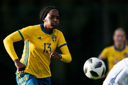 Sveriges Evelyn Ijeh