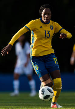 Sveriges Evelyn Ijeh