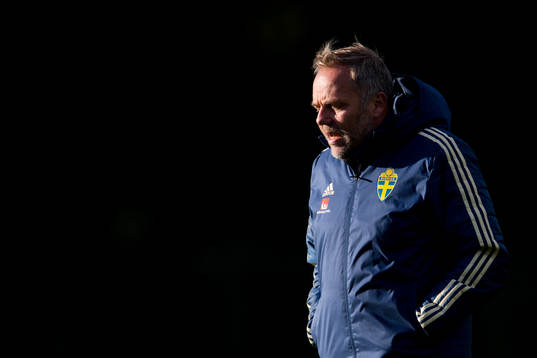 Sveriges förbundskapten Anders Johansson
