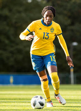 Sveriges Evelyn Ijeh