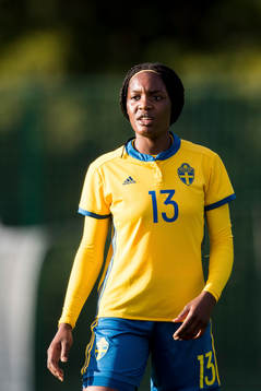Sveriges Evelyn Ijeh