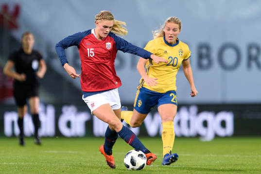 Kristine Bjørdal Leine och Mimmi Larsson
