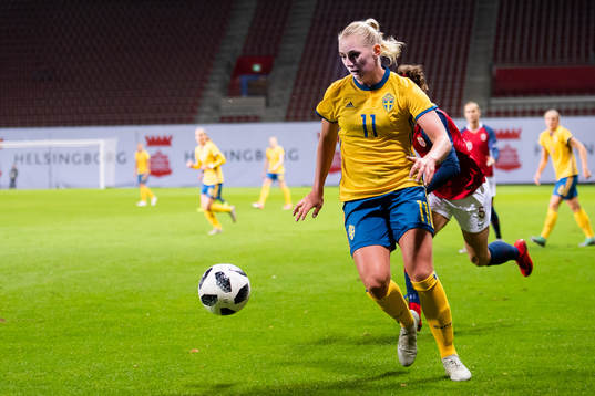 Sveriges Stina Blackstenius