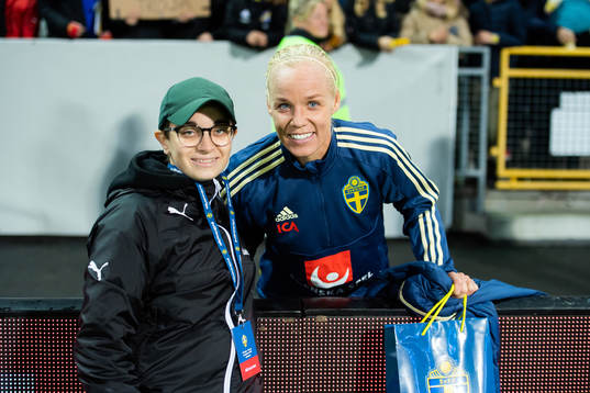 Sveriges Caroline Seger valdes som bästa spelare
