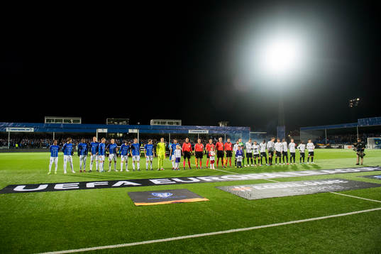 The players og Sarpsborg 08 and Genk