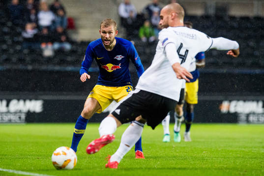 Konrad Laimer of RB Leipzig