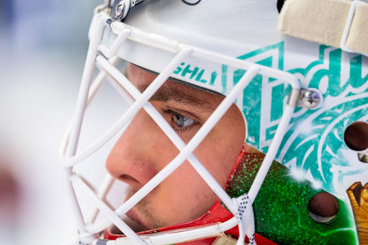 Frölundas målvakt Johan Gustafsson
