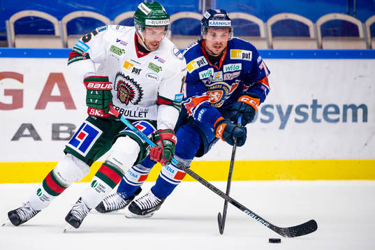 Frölundas Anders Grönlund och Växjös Pontus Netterberg