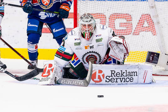 Frölundas målvakt Johan Gustafsson