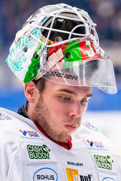 Frölundas målvakt Johan Gustafsson