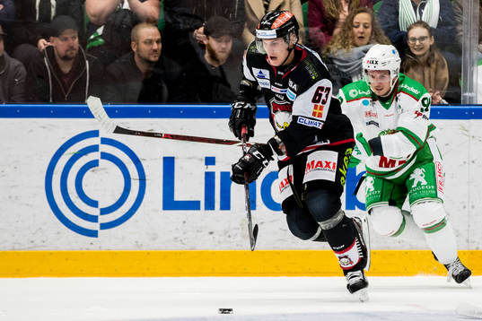 Malmö Redhawks Fredrik Händemark och Rögles Christian