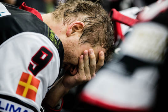 Malmö Redhawks Frederik Storm deppar