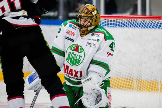 Rögles målvakt Justin Pogge