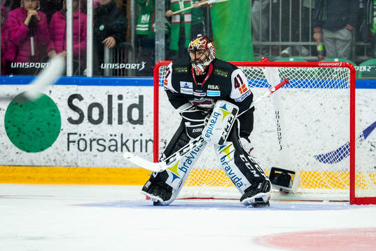 Malmö Redhawks målvakt Cristopher Nilstorp