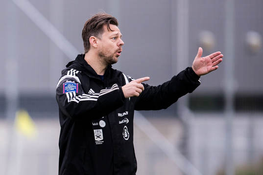 Ängelholms U19 tränare Markus Tilly