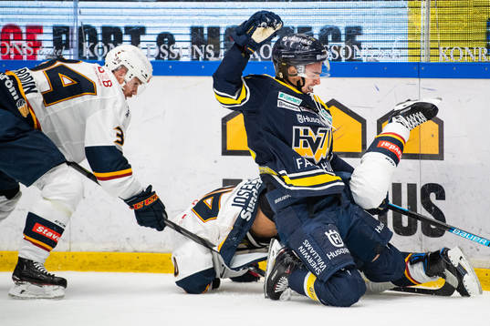 Djurgårdens Daniel Brodin och Jacob Josefson