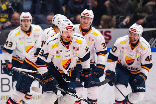 Djurgårdens Daniel Brodin jublar
