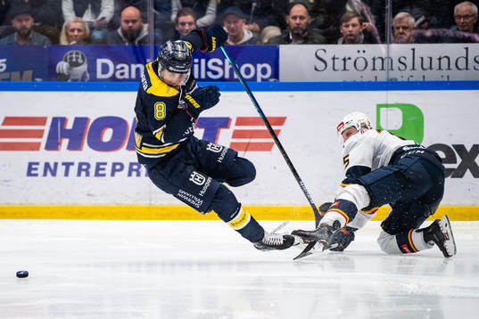 under ishockeymatchen i SHL mellan HV71 och Djurgården
