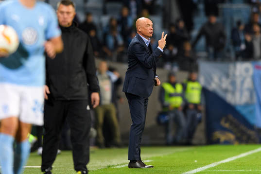 Uwe Rösler, head coach of Malmö FF