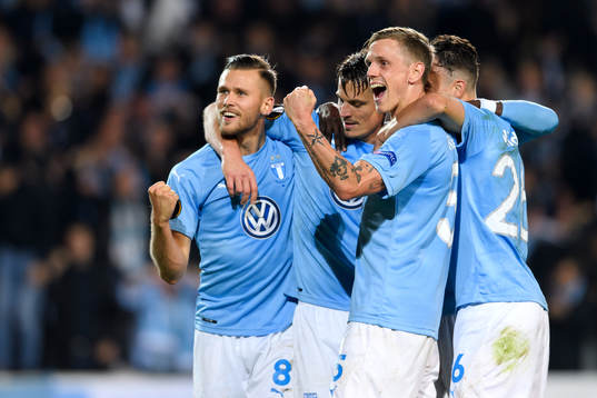 Arnór Ingvi Traustason, Markus Rosenberg and Sören Rieks