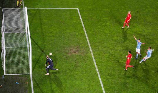 Markus Rosenberg of Malmö FF celebrates