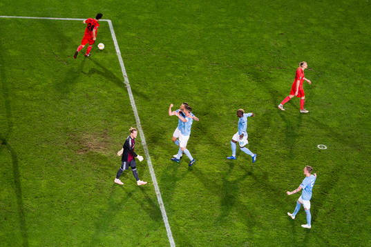 Markus Rosenberg of Malmö FF celebrates with teammates