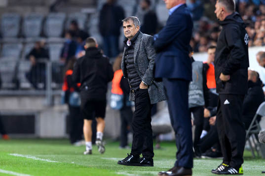 Senol Günes, head coach of Besiktas