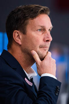 Färjestads tränare Johan Pennerborn