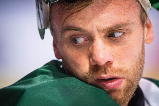 Färjestads målvakt Markus Svensson
