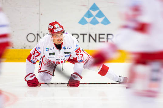 Timrås Anton Wedin värmer upp