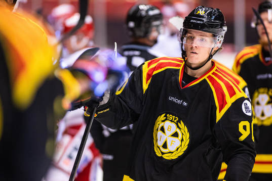 Brynäs Jesper Boqvist jublar