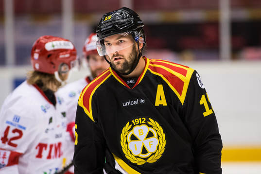 Brynäs Simon Bertilsson deppar