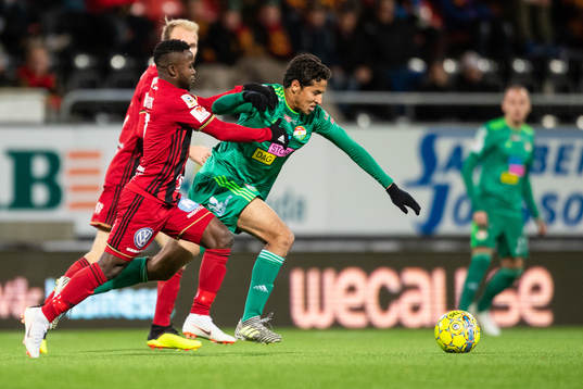 Östersunds Frank Arhin och Dalkurds Ahmad Awad