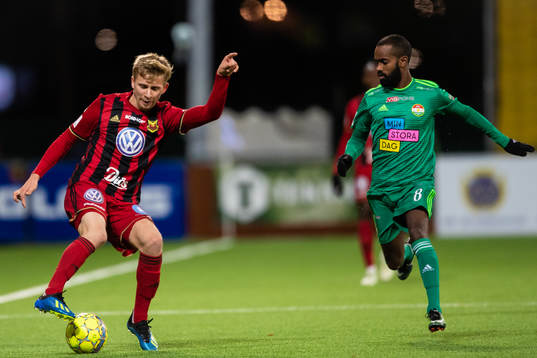 Östersunds Ludvig Fritzson  och Dalkurds Ammar Ahmed