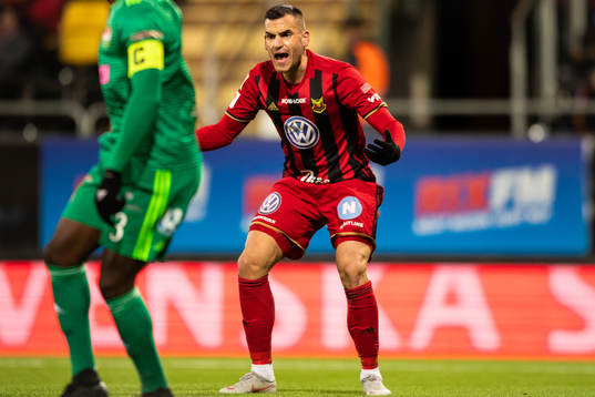 Östersunds Dino Islamovic  reagerar
