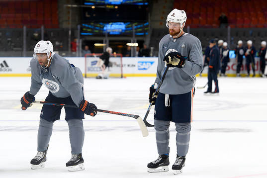 Darnell Nurse and Adam Larsson