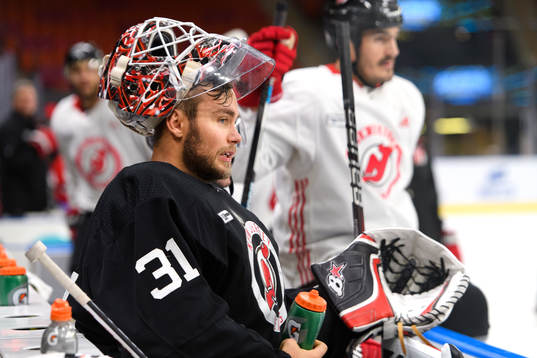 Goalkeeper Eddie Lack
