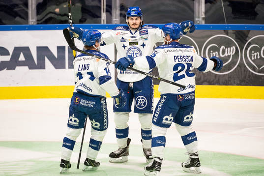 Leksands Thomas Valkvæ Olsen, Oskar Lang och Linus Persson