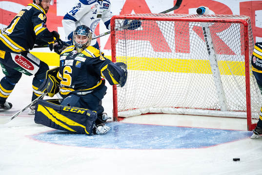 Södertäljes målvakt George Sörensen