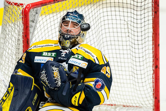 Södertäljes målvakt George Sörensen