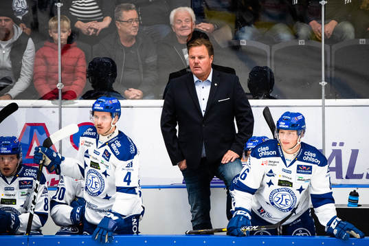 Leksands tränare Leif Carlsson