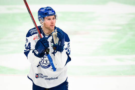 Leksands Ben O'Connor jublar