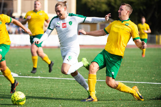 Limhamns Fredrik Tobias Lewicki och Skabersjös Patrik