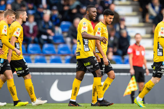Elfsborgs Chinedu Obasi jublar