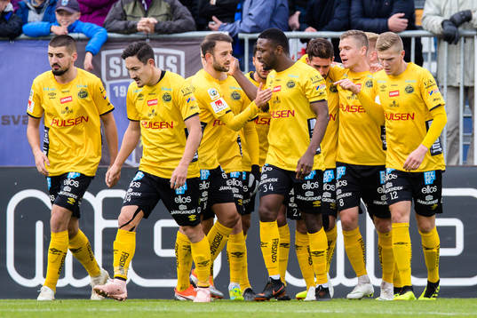 Elfsborgs Chinedu Obasi jublar
