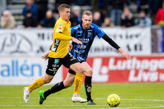 Elfsborgs Samuel Holmén och Sirius Daniel Jarl